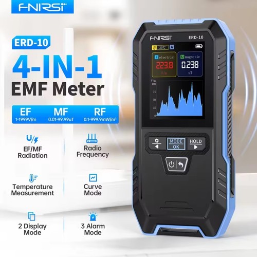 Erd emf meter - erd-10, 4-in-1