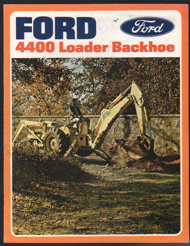 Ford 4400 tractor loader - ford,