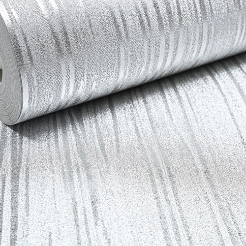 Plain silver stripe - plain,