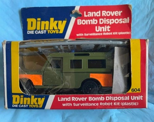 Dinky land rover model series - model,