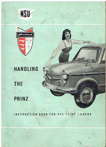 Nsu prinz 590cc cyl saloon - nsu,