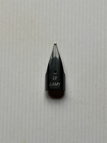 Lamy fountain pen nib - ef, black