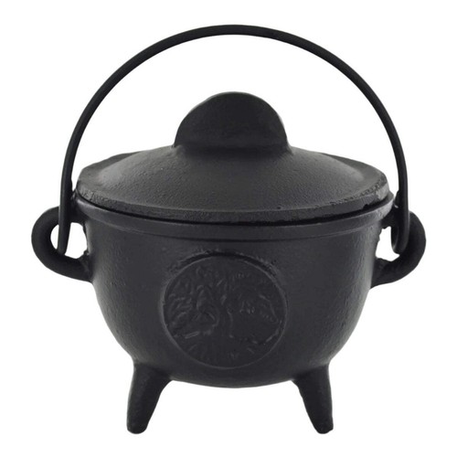 Cast iron cauldron tree - cast,