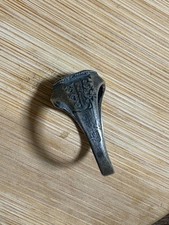 WW2. German silver ring. World War II.