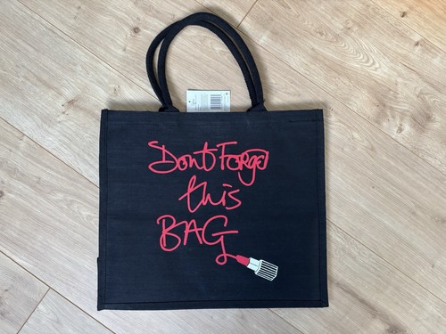 Lulu guinness jute tote bag - lulu,