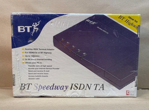 Speedway isdn terminal - bt,
