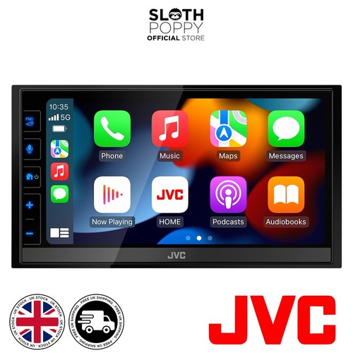 Jvc m785dbw double din - jvc, 6.8"