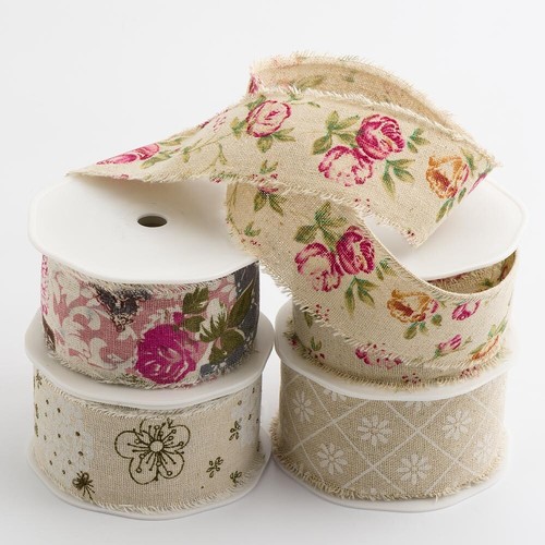 Burlap printed shabby - burlap, chic