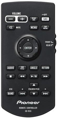 Pioneer r33 remote - pioneer, cd-r33