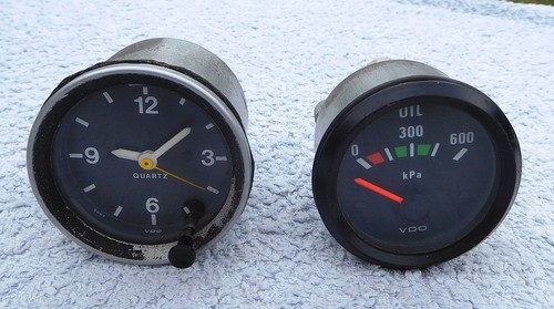 Vdo clock oil - vdo, pressure