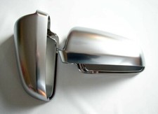 For Audi A3 S3 8P sportback rear mirror cover look aluminium mat 03-08