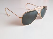 Ray-Ban Sunglasses GOLD OUTDOORSMAN Aviator Green G-15 3030 L0216 - SPRING SALE!