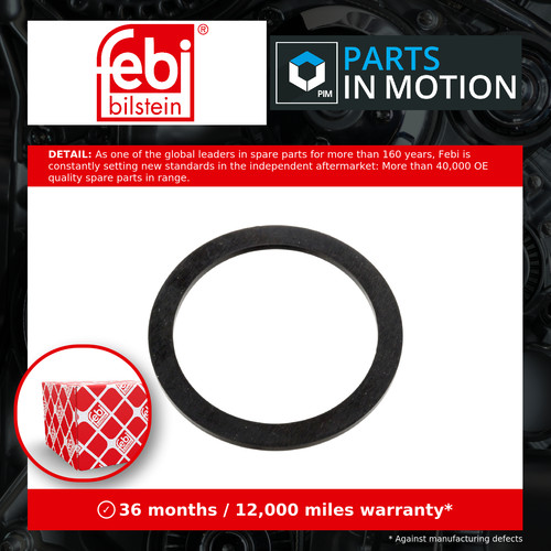 Gasket for oil - for, cap