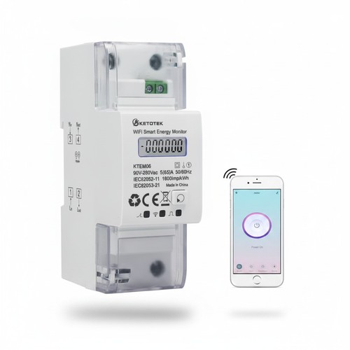 Single phase wifi energy - single, meter