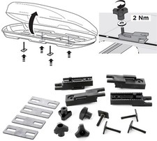 Thule T Track Bolts Adapter