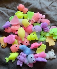 🧸💗 20pcs Kawaii Mini Squishy Toys 🌈 Soft Slow Rising Stress Relief Fidgets 🎀