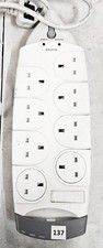 Belkin SurgeMaster 8 Plug Extension Lead Power Surge  suppressor