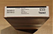 GENUINE EPSON T6061 Photo Black cartridge 4800 4880 ink dated May 2023 ORIGINAL