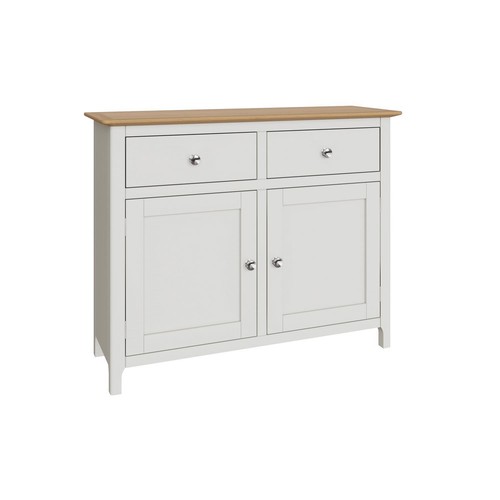 Sideboard assembled oak veneer - assembled,