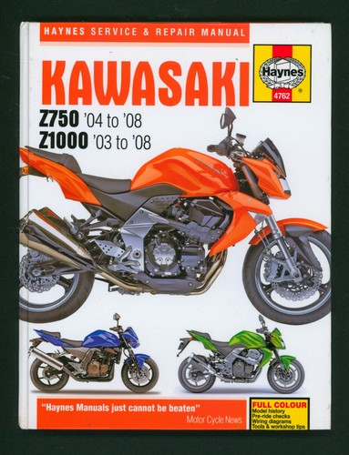 Kawasaki z750 z1000 haynes - kawasaki,