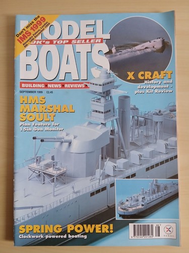 Model boats september 1999 - boats,