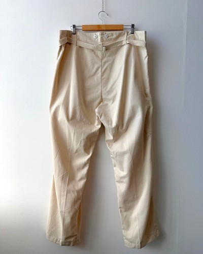 Vintage 80s cream - cream, herringbone
