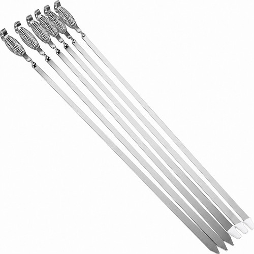 55cm stainless steel - 6x,