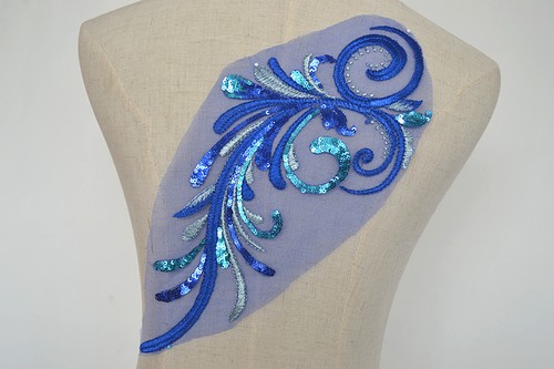 Beaded costume motif bridal - costume,