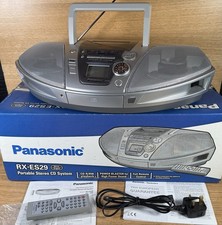 Panasonic RX-ES29 Portable Stereo CD System Boombox Tested Working *Immaculate*