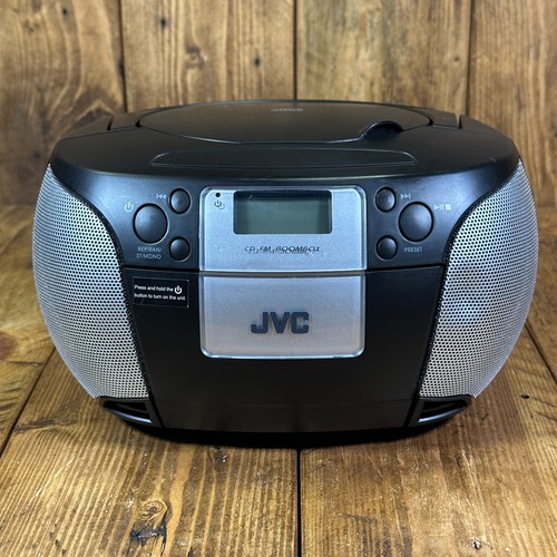 Jvc d220b fm - cd, boombox