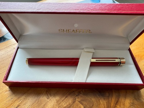 Sheaffer targa 1181 flame red - sheaffer,