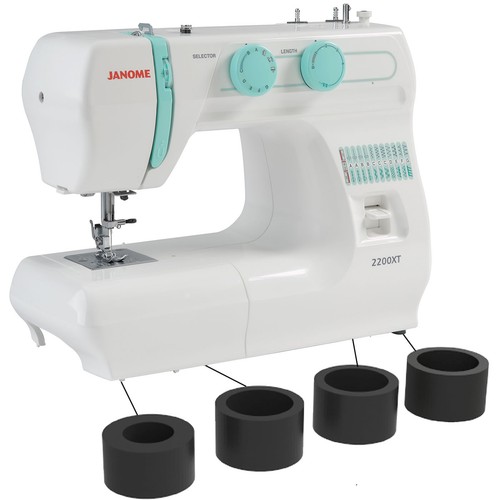 Janome rubber foot - rubber, 4