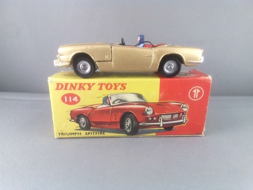 Dinky 114 triumph spitfire - dinky,