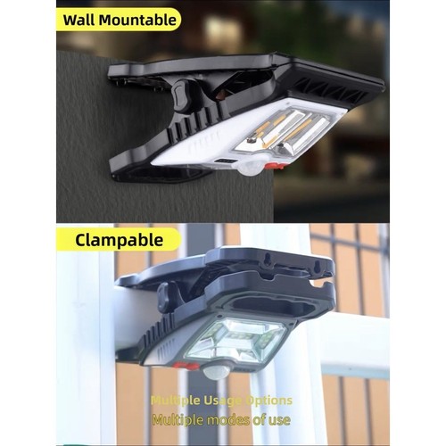Solar motion activated wall - solar,