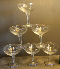 Set of 6 Babycham Glasses with