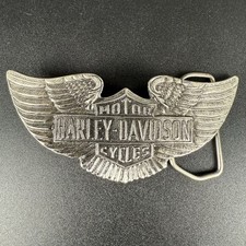 Harley Davidson Motorcycles Vtg 1970'S MM Studio Chicago #601 Belt Buckle