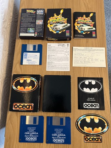 Amiga boxed vintage games - boxed,