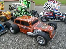 1/12th scale Vintage "Coach"Rat rod  Mardave Kamtec GT12 stockcar oval sprint 