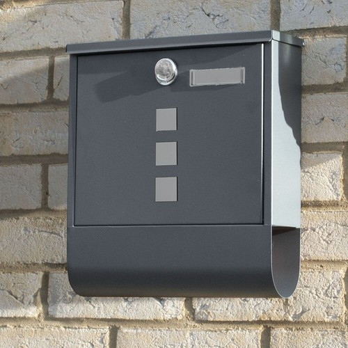 Post box mail - box, steel