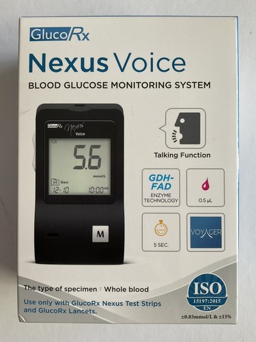 Glucorx nexus voice - glucorx,