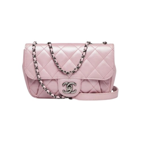Chanel glazed quilted leather - glazed,