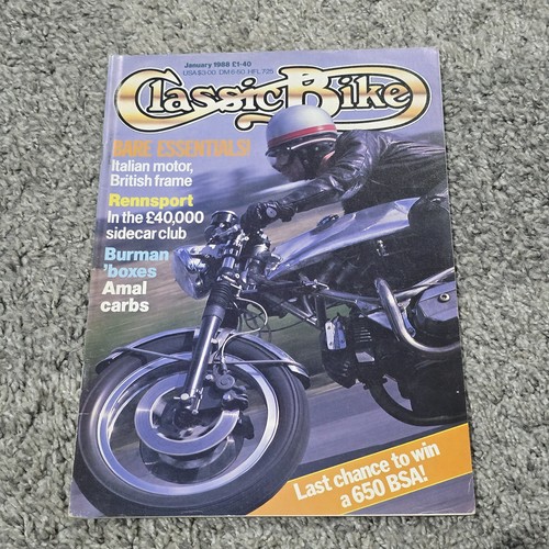Vintage classic bike magazine - bike,