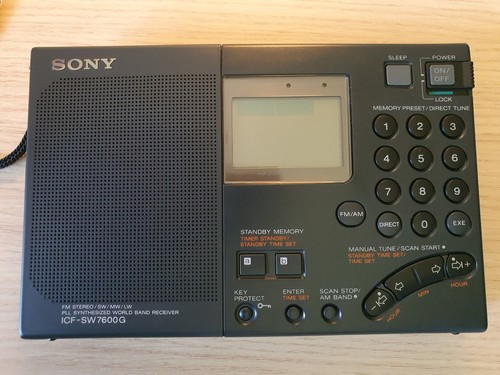 Sony icf sw7600g world band - sony, icf‑sw7600g