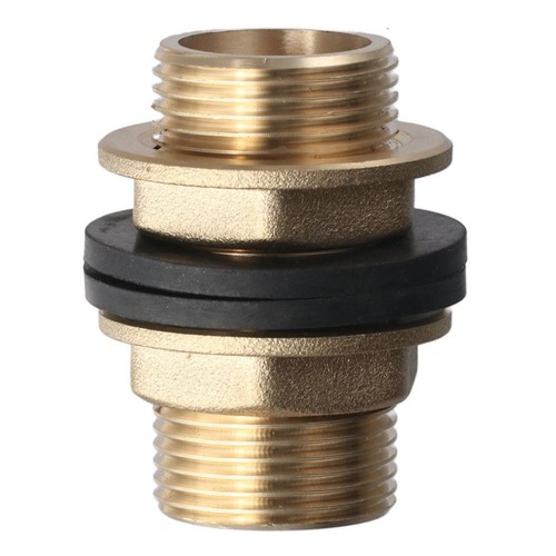 Brass bulkhead fitting hose - bulkhead,