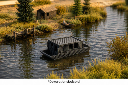Scale ship pontoon boat - pontoon,