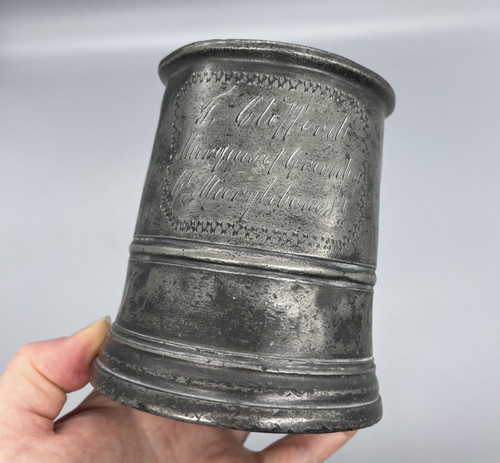 Antique pewter 19th century - pewter,