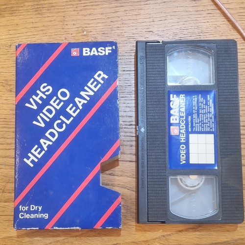 Basf vhs video - video, cleaner