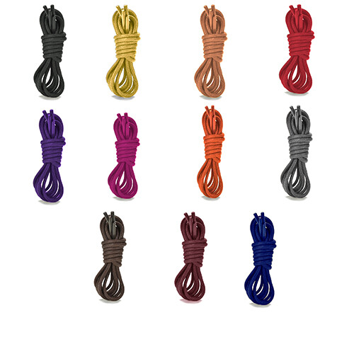 New coloured shoelaces thin - coloured,