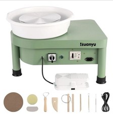 Huanyu Pottery Wheel Ceramic Machine 10" with Foot Pedal Detachable Basin