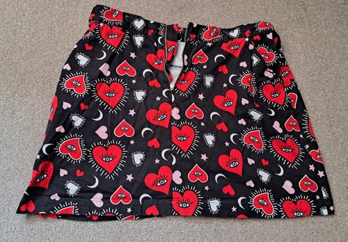 Kate heart miniskirt - miniskirt, from